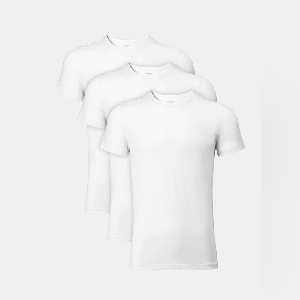 David Archy Crew Neck Undershirts (3-Pack)